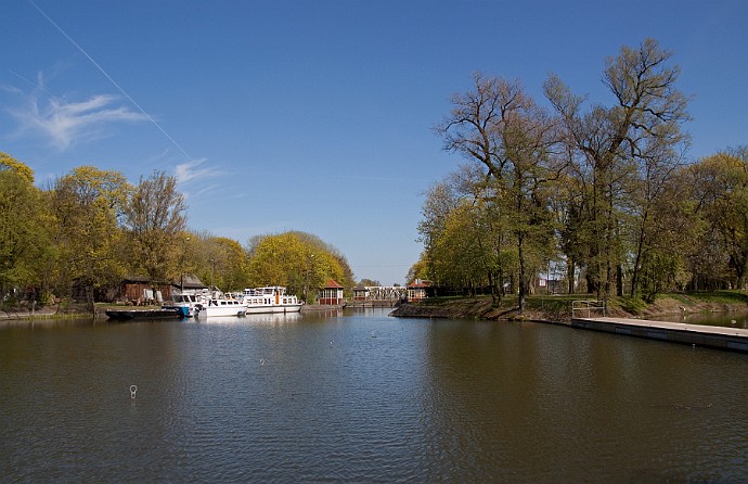 Kanał Bydgoski - śluza Czyżkówko Bydgoszcz