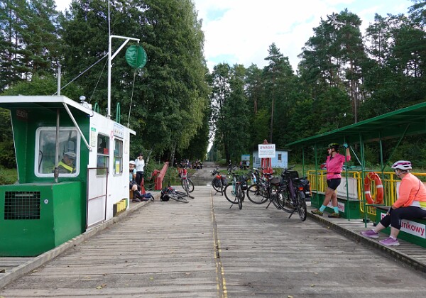 Wycieczka rowerowa do Cekcyna i Tlenia 07.09.2025 r. 🚴 Trasa 124 km: 🏡 Bydgoszcz - Koronowo - przeprawa promowa ⛴ Wielonek - Cekcyn - Tleń - Cekcyn. Powrót do Bydgoszczy 🏡...