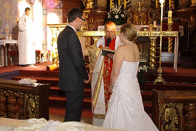 Anna i Karol Ślub w kościele pw. Św. Piotra i Pawła w Bydgoszczy 8 września 2012 r.