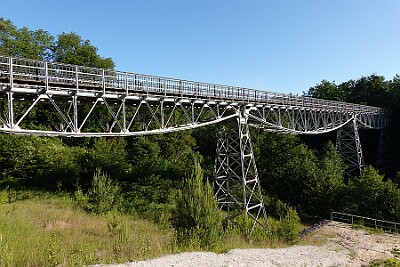 Most kolejki wąskotorowej Koronowo