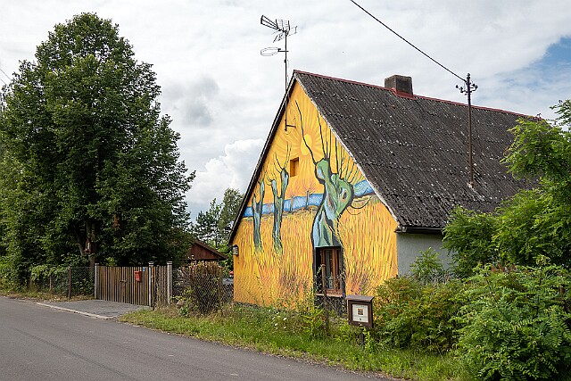 Brzózki Mural Van Gogha