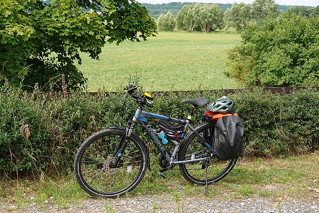 Mój rower w Brzózkach