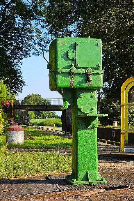 Śluza Dębinek Północ Kanał Górno Notecki